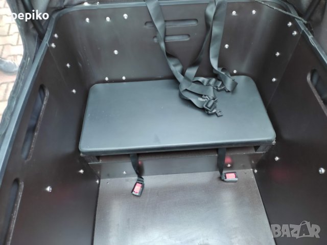 Продавам колела внос от Германия НОВ електрически велосипед триколка рикша SCO RIDGEBACK  хидравлика, снимка 5 - Велосипеди - 37285655