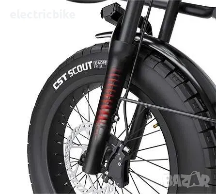 Електрически велосипед GT53 CARGO EBIKE, 1000W, 48V, 23.4AH, снимка 3 - Велосипеди - 47387273