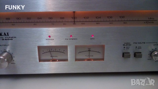 Akai AT-2400 FM AM Tuner 1977 - 1979, снимка 7 - Ресийвъри, усилватели, смесителни пултове - 39397124