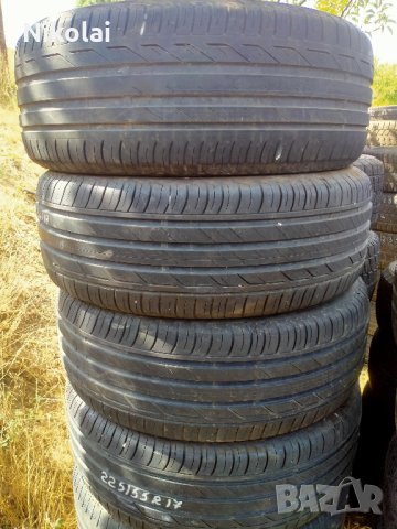 4бр летни гуми 225/55R17 Bridgestone