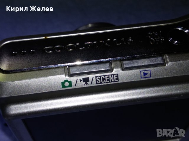 NIKON COOLPIX L16 NIKON CORP. JAPAN Стар КОЛЕКЦИОНЕРСКИ ДИГИТАЛЕН ФОТОАПАРАТ НИКОН 26089, снимка 13 - Фотоапарати - 43506376