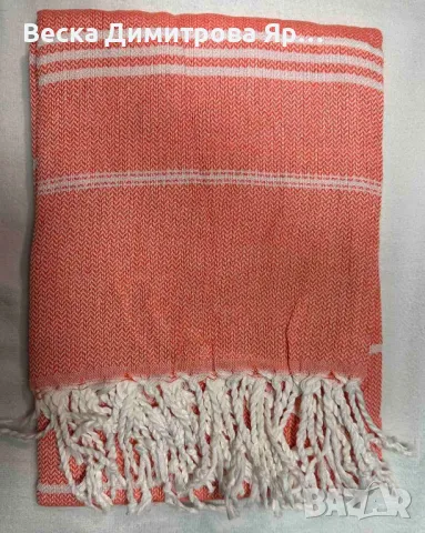 Пештемал – Традиционна турска кърпа от памук и лен 90см x180см, снимка 13 - Други стоки за дома - 50123673