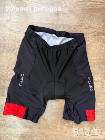 Мъжки колоездачни шорти с подплънка M/L