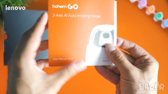 двуосов статив за смартфон Hohem Go, снимка 3 - Чанти, стативи, аксесоари - 43166269