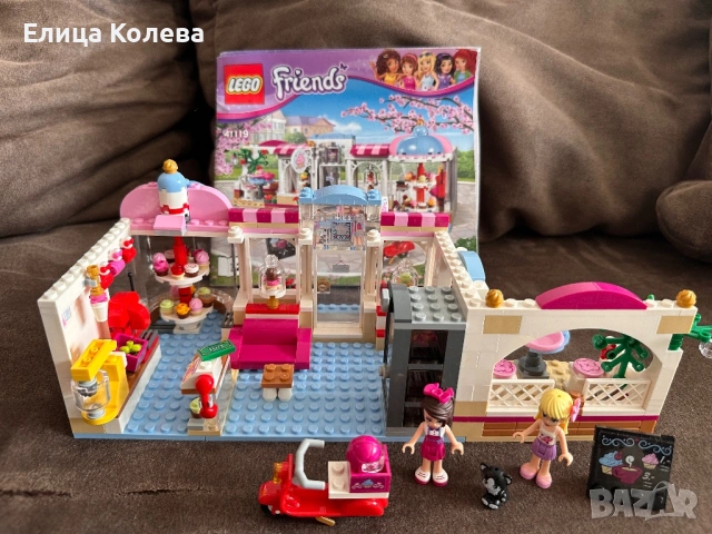 LEGO Friends къпкейк кафе 41119, снимка 2 - Конструктори - 53484544