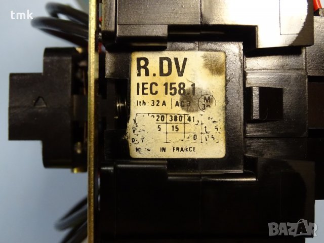 контактор реверсивен UNELEC ROC V, снимка 8 - Резервни части за машини - 33340409