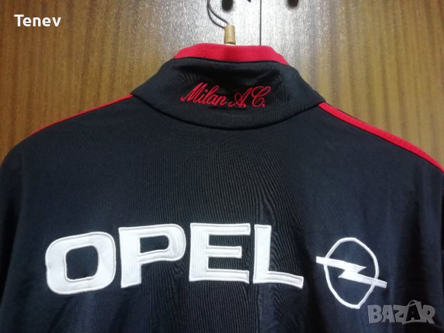 AC Milan 1999/2000 Adidas Vintage оригинален анцуг комплект долнище + горнище Милан Адидас Opel, снимка 5 - Спортни дрехи, екипи - 43090540