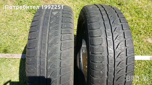 2бр зимни гуми 185/60R15. DunlopSPWinterResponse. DOT 0112. 5мм дълбочина на шарката. Цената е за ко