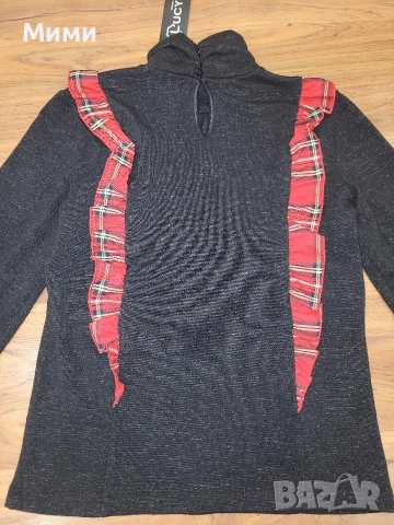 Нова коледна блуза Lucy, снимка 3 - Блузи с дълъг ръкав и пуловери - 52670120