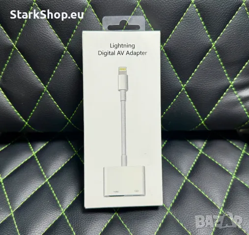 Преходник Lightning към HDMI, AV adapter Преходник за iPhone iPad iPod, снимка 3 - Аксесоари за Apple - 50004351