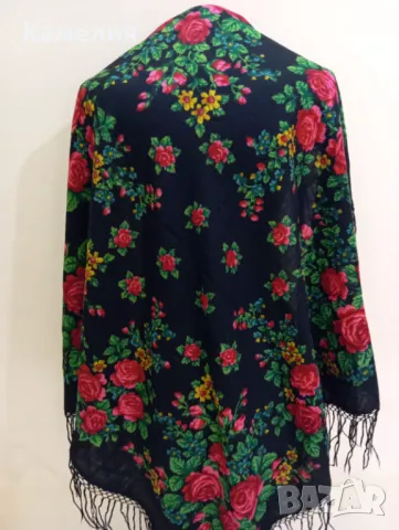 Руски шал , снимка 4 - Шалове - 49481389