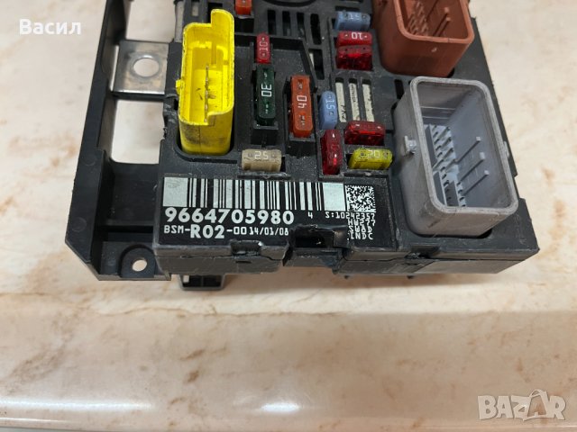 Бушонно табло Бушониера BSM R02-00 БСМ Р02-00 9667044980 9675877980 9664705980 9807028580, снимка 8 - Части - 43253272