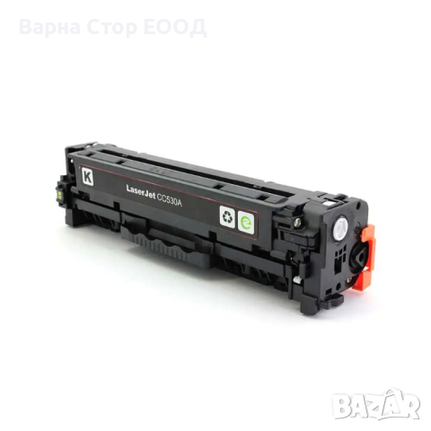 HP CC530A, 304A Black съвместима тонер касета (3.5K), снимка 2 - Консумативи за принтери - 44865411