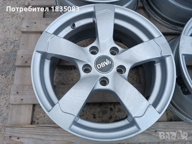 Лети джанти 16ки 5х112 DBV, снимка 5 - Гуми и джанти - 50544779