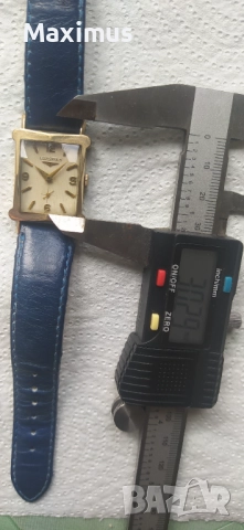 Vintage  Longines 10k Gold Filled Cal 9LT , снимка 10 - Мъжки - 52641533