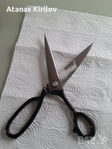 Шивашка ножица средна за рязане на плат и кожа, снимка 2 - Други инструменти - 28383693
