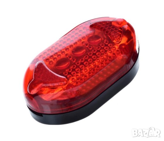 Предна бяла и задна червена LED лампи за колело, снимка 3 - Аксесоари за велосипеди - 43032971