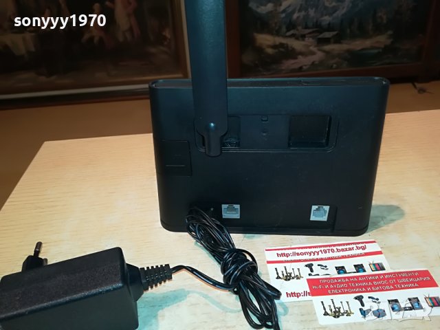 РУТЕР 4G-MTEL/A1+АДАПТЕР 220В 1708221917, снимка 11 - Рутери - 37723867