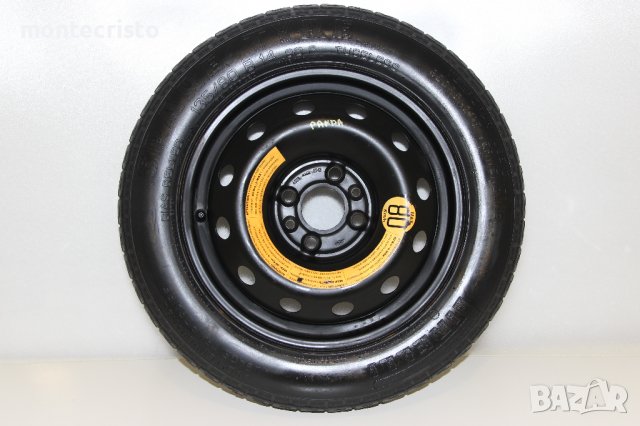 Резервна гума патерица Fiat Panda (1980-2023г.) 4x98 / 58.1 / Фиат Панда, снимка 1 - Гуми и джанти - 43628617