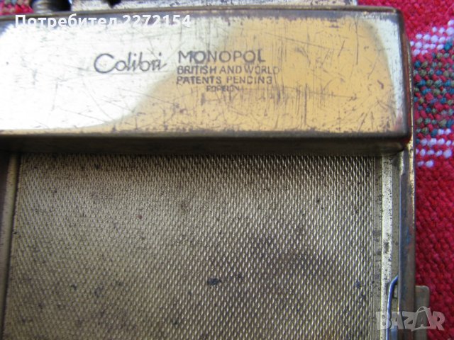 Запалка табакера Colibry, снимка 3 - Антикварни и старинни предмети - 28461262