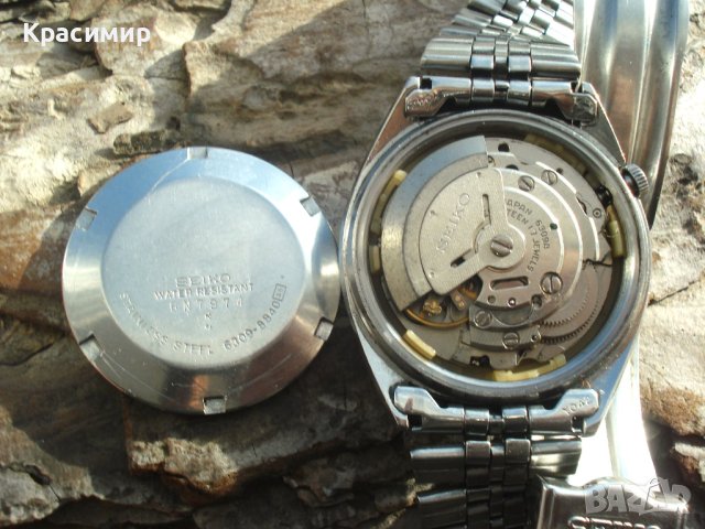 Часовник Seiko 5 Автоматичен cal. 6309A, снимка 6 - Мъжки - 43834678