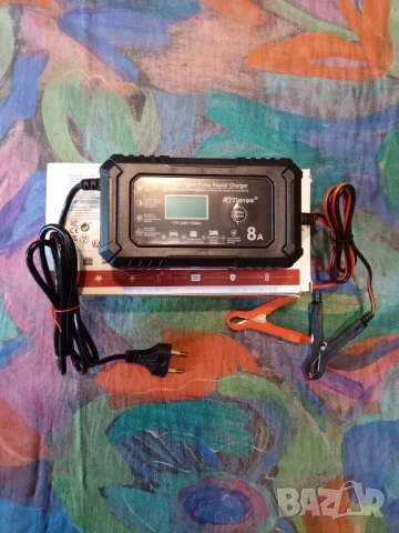 Интелигентно зарядно устройство за акумулатори  на камиони,автомобили, мотоциклети, скутери и други.
