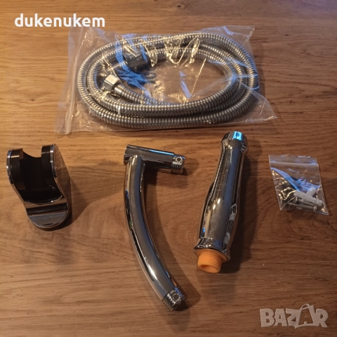 Душ слушалка, 8'' квадратен душ с маркуч 1.5 м, снимка 10 - Други стоки за дома - 52711249