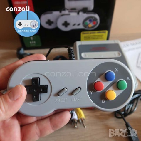 Видео игра Super Mini SFC с вградени игри и 3 месеца Гаранция!, снимка 10 - Nintendo конзоли - 24041843