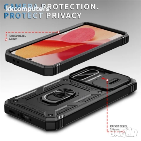 Samsung Galaxy A36 5G / A56 5G Удароустойчив Ring Holder Калъф и Протектор, снимка 9 - Калъфи, кейсове - 50797679