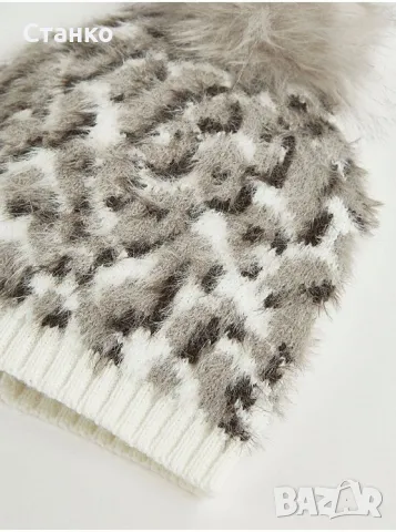 плетена шапка, мека и топла, снимка 4 - Шапки - 47749607