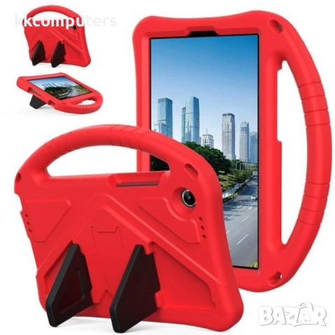 EVA Удароустойчив калъф за Lenovo Tab One TB-305FU / Tab K9 | С вградена стойка и Раменна Лента | Ця, снимка 2 - Калъфи, кейсове - 51994758