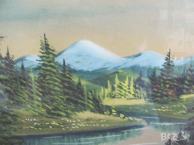 Стара Картина Подписана, снимка 5 - Картини - 43113113