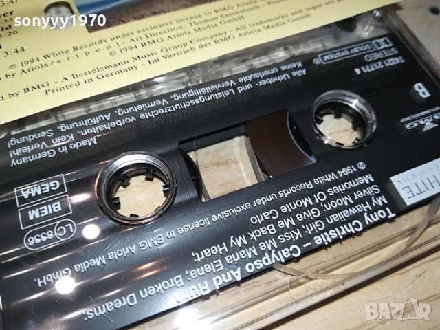TONY CHRISTIE-ORIGINAL TAPE ВНОС GERMANY 0402241651, снимка 17 - Аудио касети - 44129599