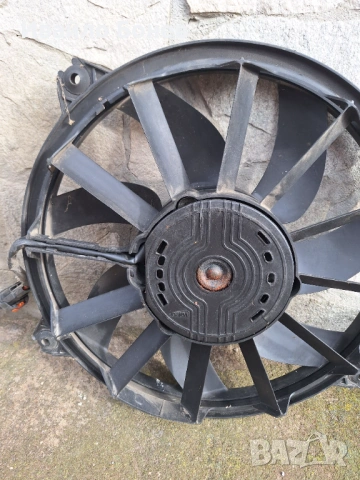 Оригинален вентилатор Valeo за Citroen C4 grand picasso, снимка 3 - Части - 53451023