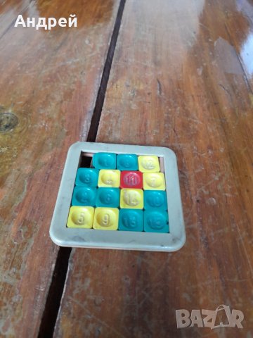 Стара детска игра,плочка за редене,подреждане #11