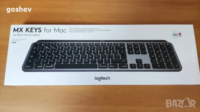 Logitech MX Keys for Mac - НОВА