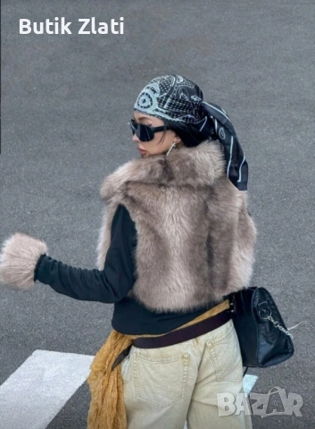 Нови дамски якета с пух , снимка 2 - Якета - 52469921