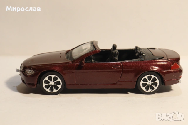 1:43 BBURAGO BMW 6 КОЛИЧКА МОДЕЛ