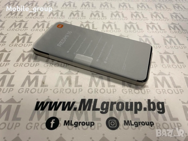 #MLgroup предлага Xiaomi Redmi 15 128GB / 6GB RAM GrayDual-SIM, нов