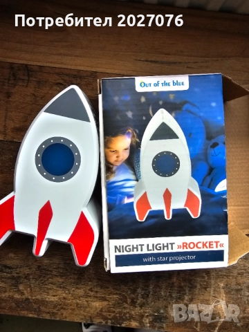 Нощна лампа, снимка 2 - Детски нощни лампи - 51440709