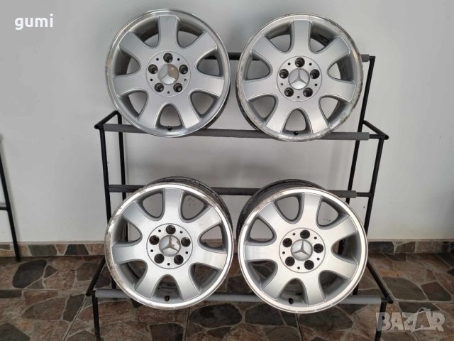 4бр 16ски джанти Mercedes C класа 5х112мм A160076, снимка 5 - Гуми и джанти - 43816276