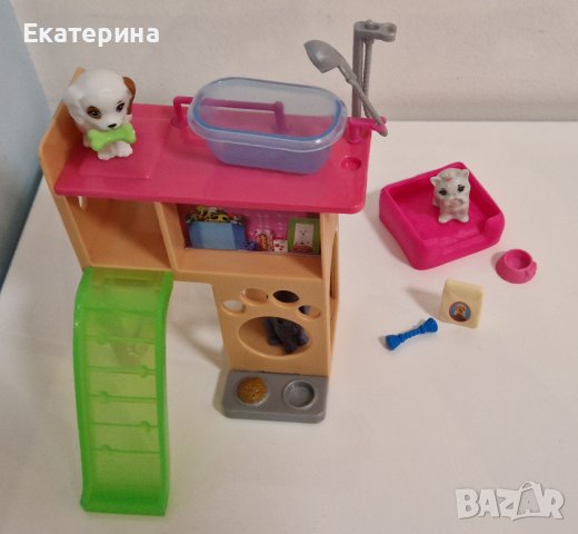 Играчка грууминг салон на Barbie Mattel, снимка 3 - Кукли - 43294308