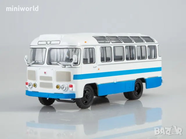 ПАЗ-672М градски автобус - мащаб 1:43 на Наши автобуси моделът е нов в блистер