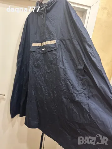 Унисекс непромокаем дъждобран тип пелерина за трекинг Германия, снимка 2 - Якета - 49525454