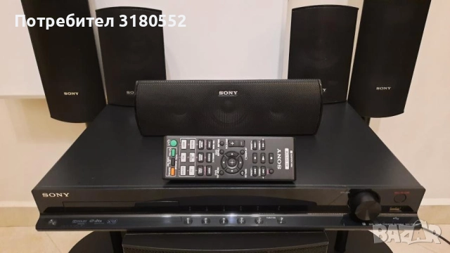 SONY-Usb,Hdmi,1000w-пълен комплект домашно кино, снимка 4 - Плейъри, домашно кино, прожектори - 52632533