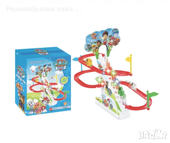 Пързалка Пес Патрул, Музика и светлини, Многоцветен