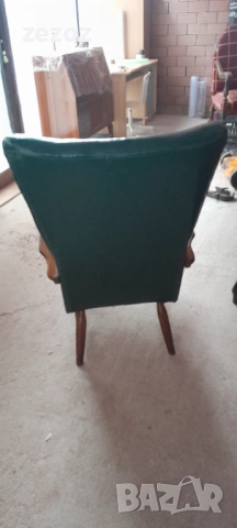 Ретро кресло масив №024, снимка 6 - Дивани и мека мебел - 52703590