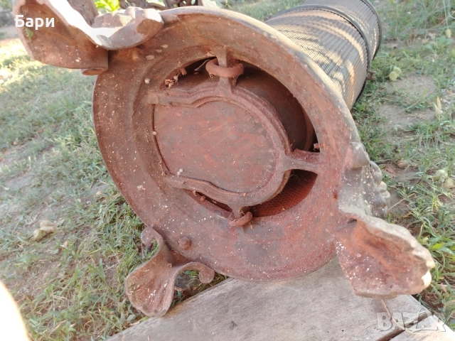 Стара красива чугунена колонна печка -Виена/Австрия 1900г., снимка 13 - Антикварни и старинни предмети - 51548373