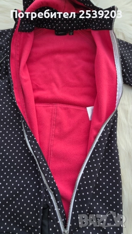 Детски софтшел гащеризон Name It 3-4 години, снимка 9 - Детски панталони и дънки - 52386366