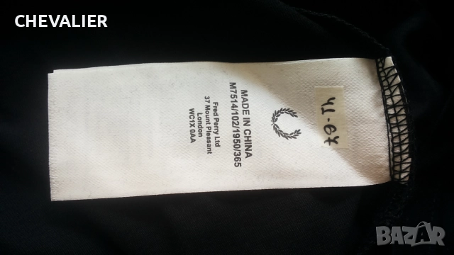 FRED PERRY T-Shirt Размер M мъжка тениска 41-67, снимка 9 - Тениски - 51782470